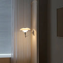 GobekUsa French Glass Wall Lamp for Modern Bedroom and Living Room Decor