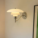 GobekUsa French Glass Wall Lamp for Modern Bedroom and Living Room Decor
