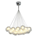 GobekUsa Glass Ball LED Chandelier: Modern Nordic Style Lighting for Home Decoration