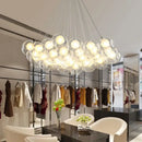 GobekUsa Glass Ball LED Chandelier: Modern Nordic Style Lighting for Home Decoration