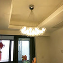GobekUsa Glass Ball LED Chandelier: Modern Nordic Style Lighting for Home Decoration