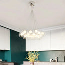 GobekUsa Glass Ball LED Chandelier: Modern Nordic Style Lighting for Home Decoration