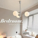 GobekUsa Glass Ball LED Ceiling Chandelier for Home Decor & Lighting