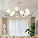 GobekUsa Glass Ball LED Ceiling Chandelier for Modern Living Room and Bedroom