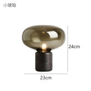 GobekUsa Glass Ball Marble Desk Lamp - Postmodern Minimalist Designer Bedroom Living Room Decoration