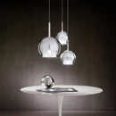 GobekUsa Glass Bubble Pendant Lights: Luxury LED Chandeliers for Restaurant, Staircases & Bedside