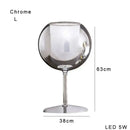 GobekUsa Glass Gold Table Lamp: Luxury Designer Desk Light for Elegant Living Spaces