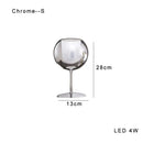 GobekUsa Glass Gold Table Lamp: Luxury Designer Desk Light for Elegant Living Spaces