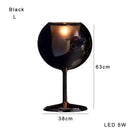 GobekUsa Glass Gold Table Lamp: Luxury Designer Desk Light for Elegant Living Spaces