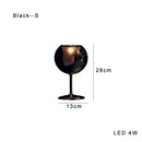 GobekUsa Glass Gold Table Lamp: Luxury Designer Desk Light for Elegant Living Spaces