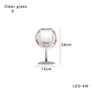 GobekUsa Glass Gold Table Lamp: Luxury Designer Desk Light for Elegant Living Spaces