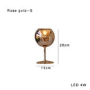 GobekUsa Glass Gold Table Lamp: Luxury Designer Desk Light for Elegant Living Spaces