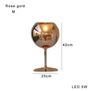 GobekUsa Glass Gold Table Lamp: Luxury Designer Desk Light for Elegant Living Spaces