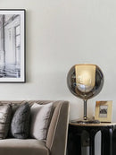 GobekUsa Glass Gold Table Lamp: Luxury Designer Desk Light for Elegant Living Spaces