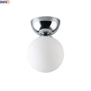 GobekUsa Glass Iron LED Ceiling Light - Modern Nordic Style Lighting Fixtures
