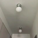 GobekUsa Glass Iron LED Ceiling Light - Modern Nordic Style Lighting Fixtures