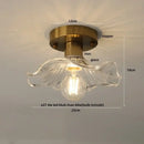 GobekUsa Glass LED Ceiling Lamp Iron Base Nordic Modern Simple Design