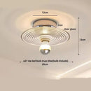 GobekUsa Glass LED Ceiling Lamp Iron Base Nordic Modern Simple Design