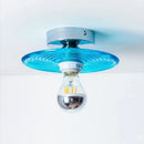 GobekUsa Glass LED Ceiling Lamp Iron Base Nordic Modern Simple Design