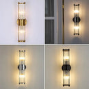 GobekUsa Glass Rod Wall Sconce Vanity Lights - Up/Down Wall Mounted Lamps