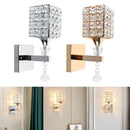 GobekUsa Crystal LED Wall Light for Living Room Bedroom Decor