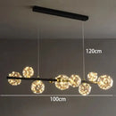 GobekUsa Crystal Chandelier: Modern Stair Pendant Lamp for Living Room, Interior Lighting