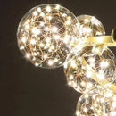 GobekUsa Crystal Chandelier: Modern Stair Pendant Lamp for Living Room, Interior Lighting