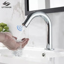 GobekUsa Infrared Sensor Faucet Mixer for Touchless Electric Basin - Hot & Cold Water
