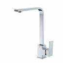 GobekUsa Brass Kitchen Sink Faucet 360 Swivel Mixer in Black - Single Handle