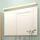 GobekUsa Contemporary LED Cylinder Bar Light in Nickel for Shower Room Vanity - Warm/White Light