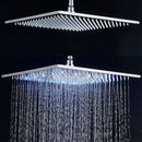 GobekUsa 16" LED Rainfall Shower Head with Color Changing Lights.