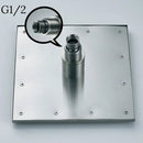 GobekUsa 16" LED Rainfall Shower Head with Color Changing Lights.