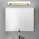 GobekUsa Chrome LED Bathroom Sconce Light with Modern Acrylic Design