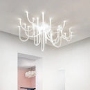 GobekUsa LED U Shape Chandelier Pendant Lamp Dimmable Ceiling Light
