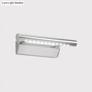 GobekUsa Modern Metal LED Vanity Light in Chrome with Warm/White Light