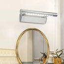 GobekUsa Modern Metal LED Vanity Light in Chrome with Warm/White Light