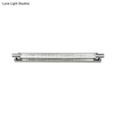 GobekUsa Modern Chrome LED Vanity Light with Adjustable Warm/White/Third Gear Settings for Bathroom - 19.5"/23.5" Width