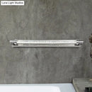GobekUsa Modern Chrome LED Vanity Light with Adjustable Warm/White/Third Gear Settings for Bathroom - 19.5"/23.5" Width