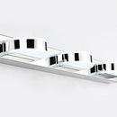 GobekUsa Waterproof LED Vanity Mirror Light with Acrylic Lampshade - Chrome Sconce Lamp in Warm/White Light