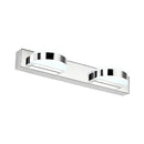 GobekUsa Waterproof LED Vanity Mirror Light with Acrylic Lampshade - Chrome Sconce Lamp in Warm/White Light