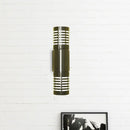 GobekUsa Modern Chrome LED Wall Lamp with Hollow Design and Warm/White Light