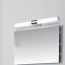 GobekUsa Modern Chrome LED Wall Vanity Light with Acrylic Tube and Warm/White Light, 18"/23.5"/31.5" Length