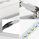 GobekUsa Stainless Steel LED Wall Light with Adjustable Joint - Modern Bar Vanity Sconce for Bath