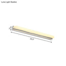 GobekUsa Modern LED Wall Mounted Vanity Light with Acrylic Shade, Chrome Sconce Lighting in Warm/White, 16.5"/20.5" W