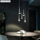 GobekUsa Lyra -  LED Water Drop Chandelier