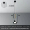 GobekUsa Lyra -  LED Water Drop Chandelier