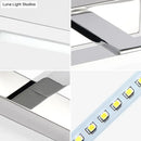 GobekUsa Minimalist White Rod Acrylic LED Wall Lamp - Bathroom Vanity Light