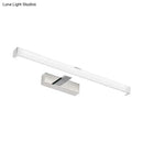 GobekUsa Minimalist White Rod Acrylic LED Wall Lamp - Bathroom Vanity Light