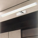 GobekUsa Minimalist White Rod Acrylic LED Wall Lamp - Bathroom Vanity Light