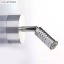 GobekUsa Modern Mini Tubed LED Wall Lamp- Bathroom Chrome Sconce Light Fixture in Warm/White Lighting